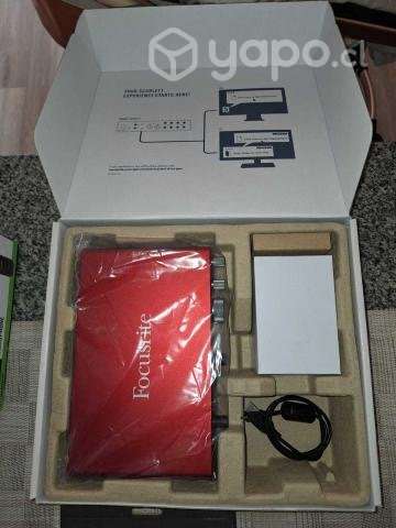 Mini estudio FOCUSRITE y MACKIE - Imagen 2