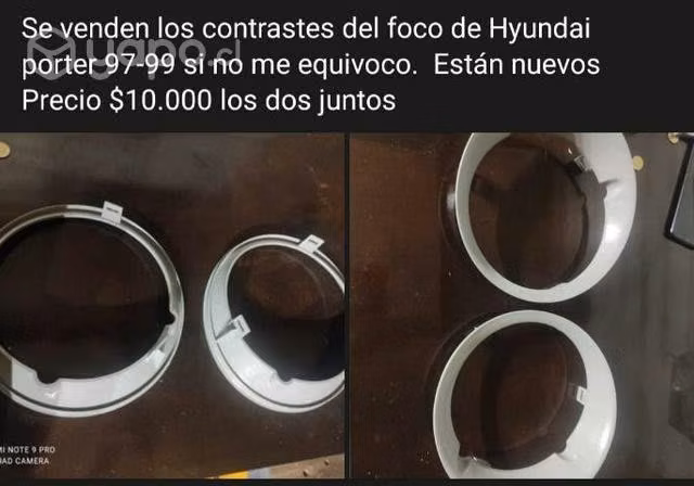 Contraste del foco Hyundai Porter 97-99