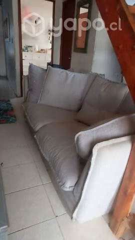 Sillón rose todo con funda de lino - Imagen 2