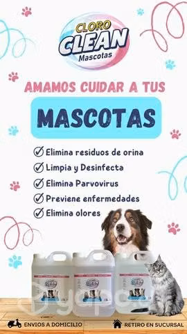 Cloro para mascotas