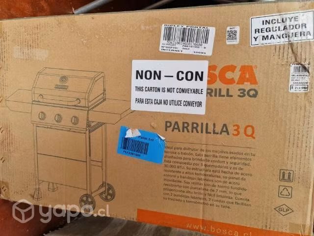 Parrilla a gas