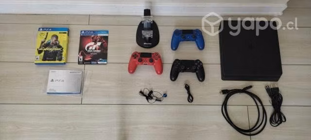 PS4 playstation SLIM 500GB en excelente estado