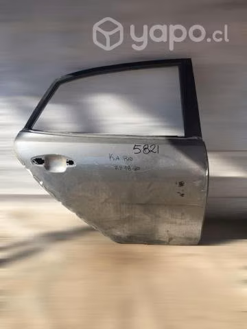 Puerta trasera rh kia rio 2018-2020