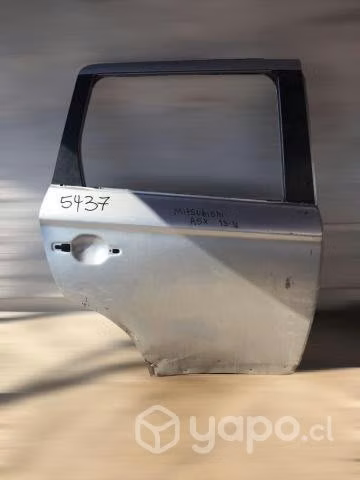 Puerta trasera rh mitsubishi asx 2013-2016