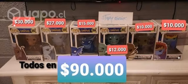 Funko pop Gargolas