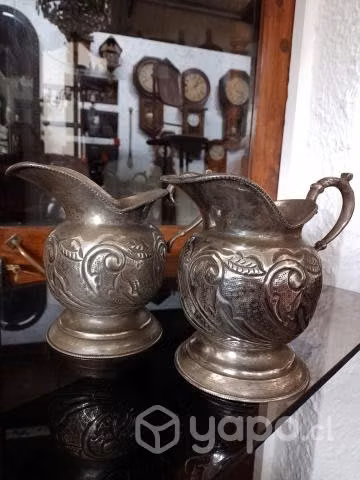 Antiguas Jarras de Plaqué