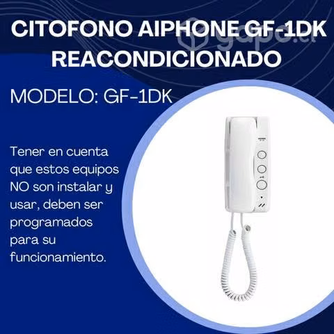 Citofono reacondicionado gf-1dk