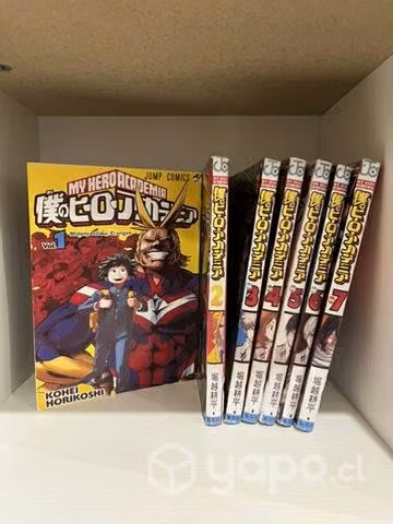 MANGAS MY HERO ACADEMIA del 1 al 7 (no originales)
