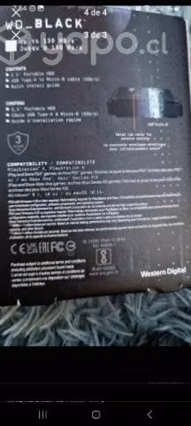Disco duro 4tb