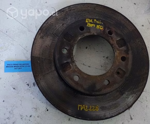 Disco Freno Delantero (MAZ228) BT