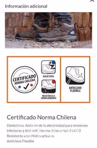 Zapato seguridad