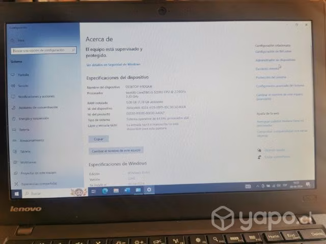 ThinkPad X250 i5. 1 TB de SSD - Imagen 4