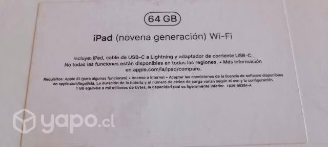 IPad novena generación 64 GB cómo nuevo - Imagen 6