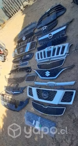 Lote de mascaras de autos