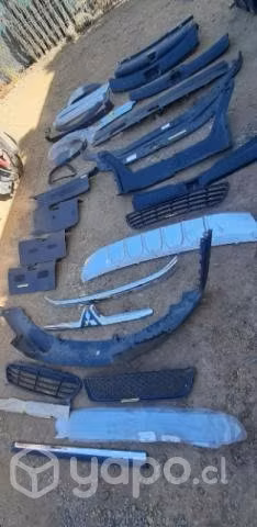 Lote de molduras de autos
