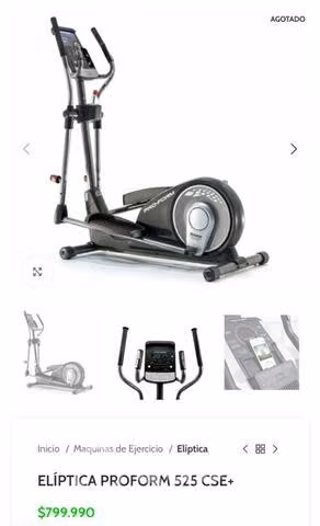 Elíptica ProForm 525 cse+