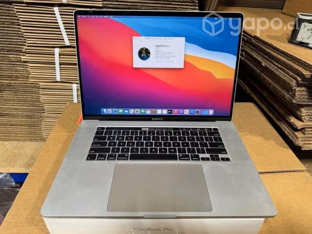 Macbook pro 16 / i7 / 2.6 / 16gb / 512 ssd 2019