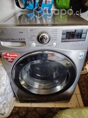 Lavadora secadora lg