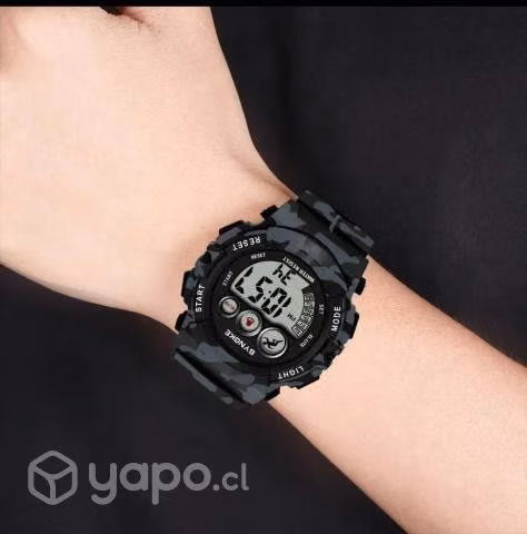 Reloj Deportivo Marca SYNOKE 7 Colores De Luz