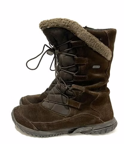 Bota de Cuero Marca Brahama N°39 Café