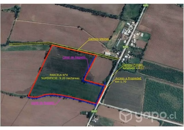 PARCELA AGRICOLA EN PELARCO (lagunilla)
