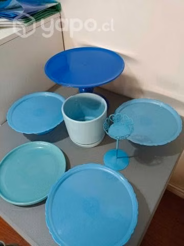 Set de bandejas para fiesta
