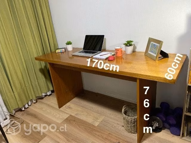 Escritorio 100% madera - hecho a mano - Imagen 2