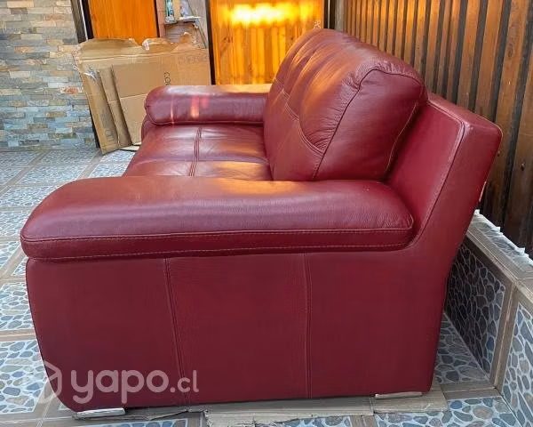 Sillon rosen 2 cuerpos- 100 % CUERO- IMPECABLE