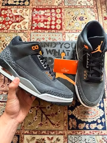 Jordan retro 3 Fear"