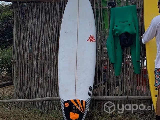 Tabla de surf fibra de vidrio