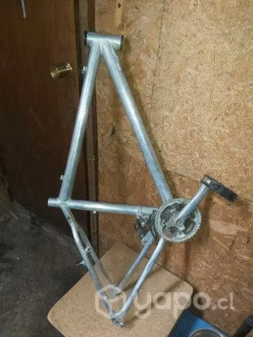 Marco de bicicleta de aluminio