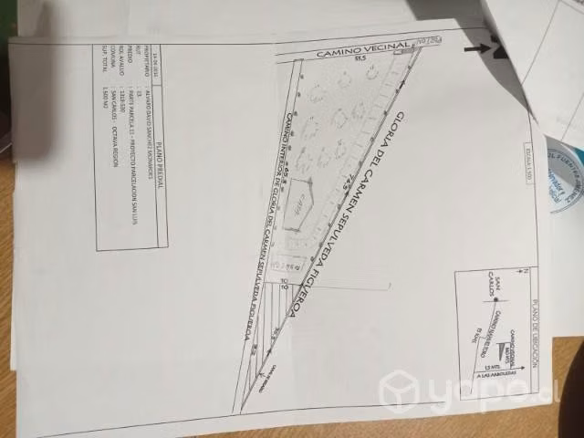 Venta terreno San Carlos