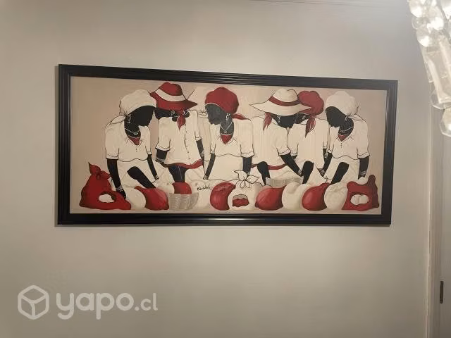 Cuadro óleo sobre tela (Rep. dominicana - Imagen 2