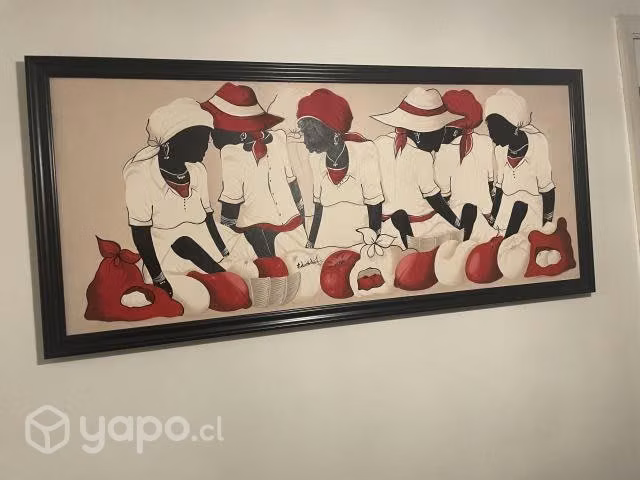 Cuadro óleo sobre tela (Rep. dominicana
