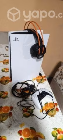 Playstation 5 con disco