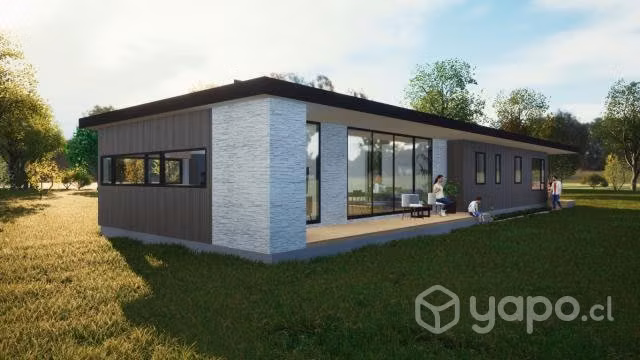 Proyecto en verde (parcela y casa San Rafael-Talca
