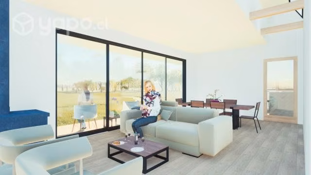Proyecto en verde (parcela y casa San Rafael-Talca