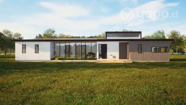 Proyecto en verde (parcela y casa San Rafael-Talca