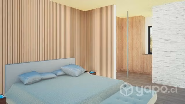 Proyecto en verde (parcela y casa San Rafael-Talca