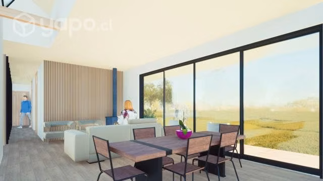 Proyecto en verde (parcela y casa San Rafael-Talca