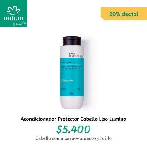 Shampoo y Acondicionador Cabello Liso Lumina - Imagen 3