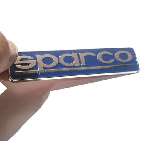 Logo metálico auto Sparco - Imagen 2