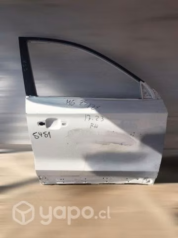 Puerta delantero rh mg zs/zx 2017-2023