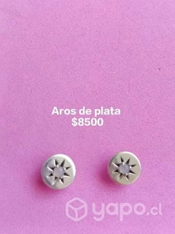 Aros de plata