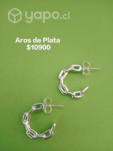 Aros de plata