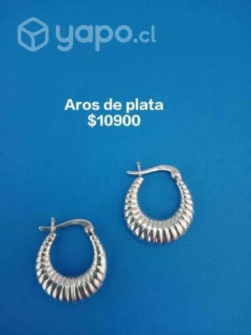 Aros de plata