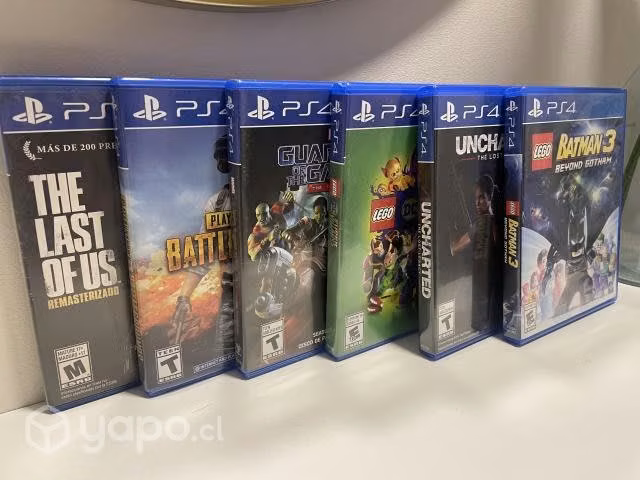 6 Juegos ps4