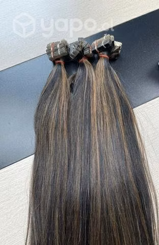 Extensiones de cabello adhesivas natural - Imagen 5