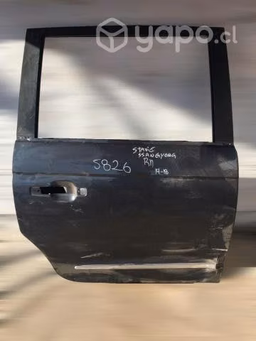 Puerta trasera rh ssangyong stavic 2014-2018