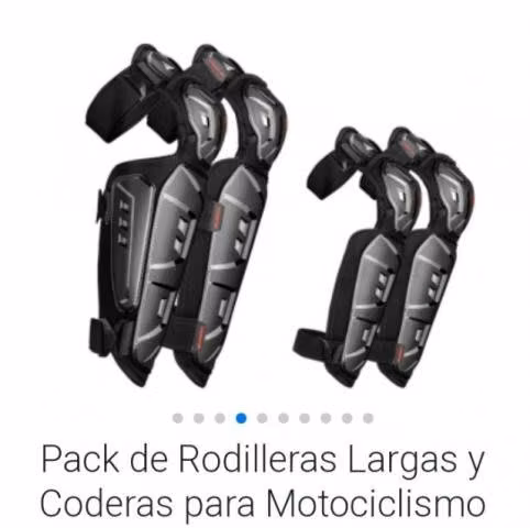 Kit coderas, rodilleras y canilleras - Imagen 2